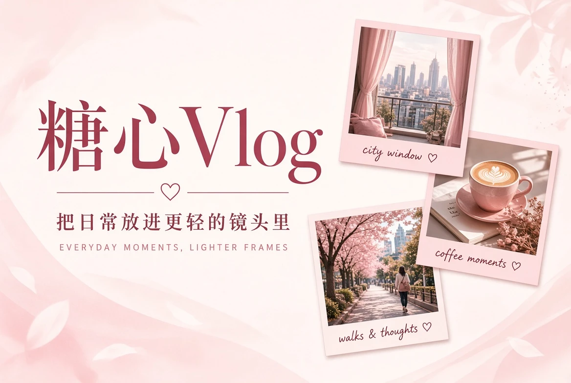 糖心Vlog日常与城市影像封面